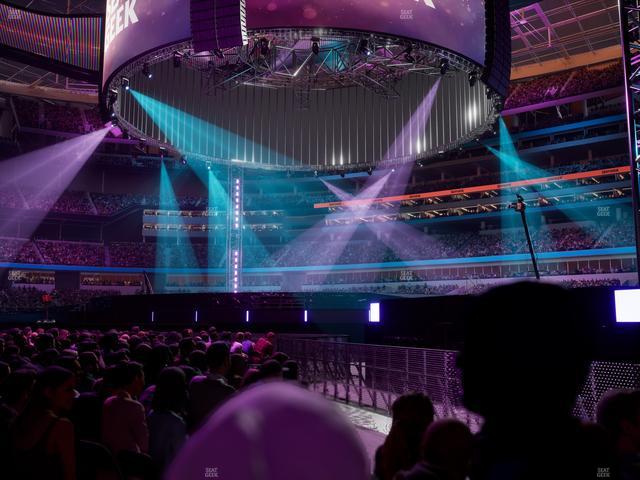 SoFi Stadium - Section Floor B 5 Seat View