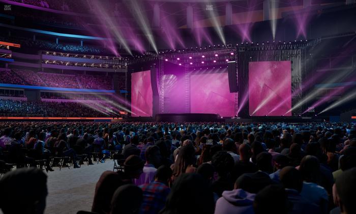 SoFi Stadium - Section Floor B 5 Seat View