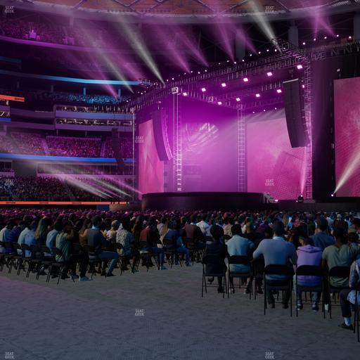 SoFi Stadium - Section Floor B 5 Seat View