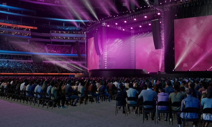 SoFi Stadium - Section Floor B 5 Seat View