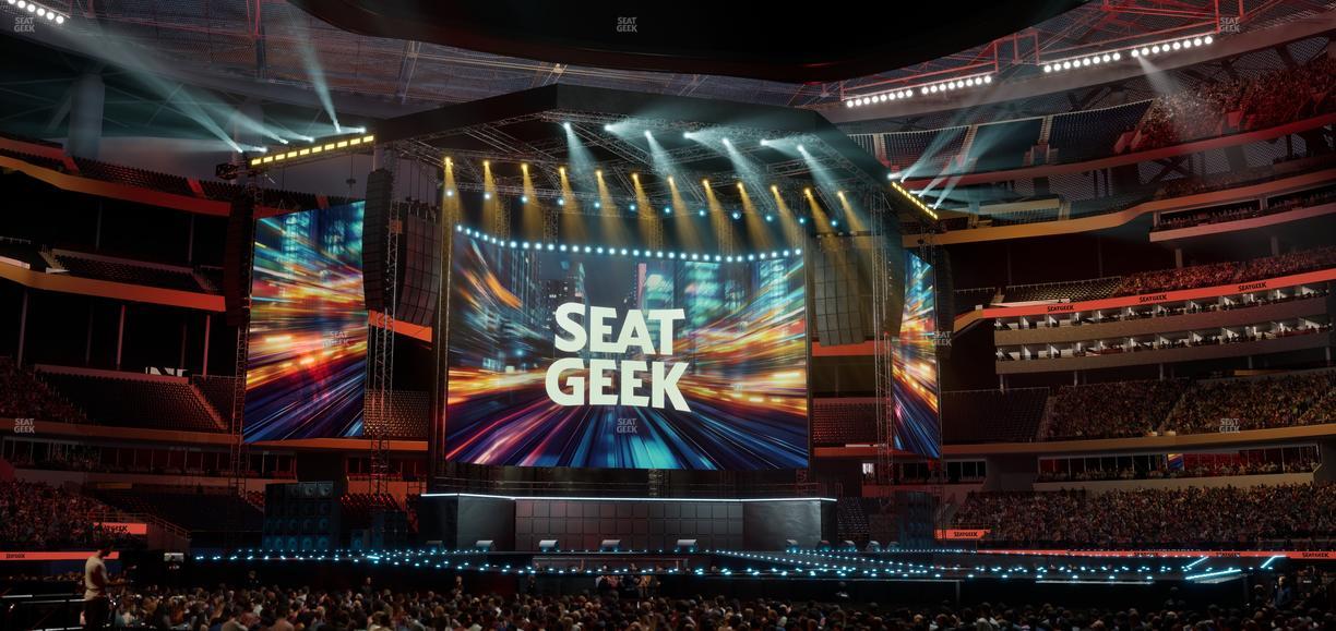 SoFi Stadium - Section Floor C 1 Wc Seat View
