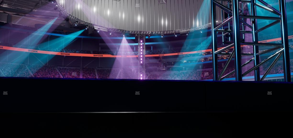 SoFi Stadium - Section Floor C 1 Seat View