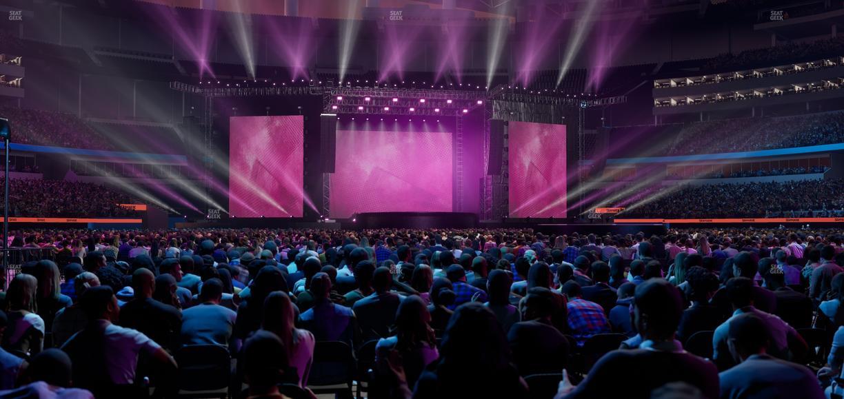 SoFi Stadium - Section Floor C 2 Ada Seat View