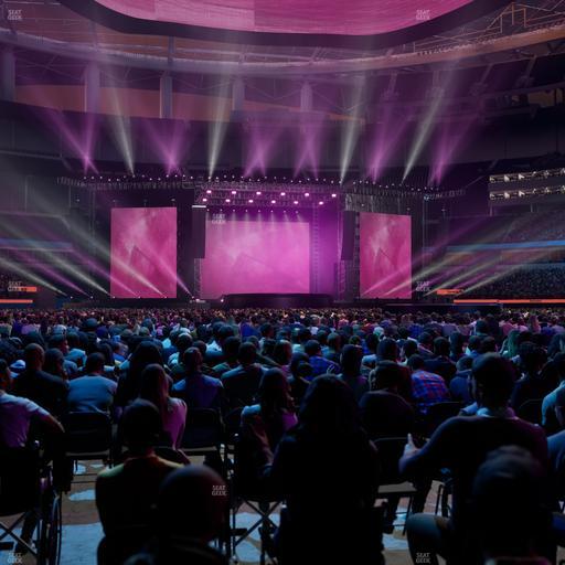 SoFi Stadium - Section Floor C 2 Ada Seat View