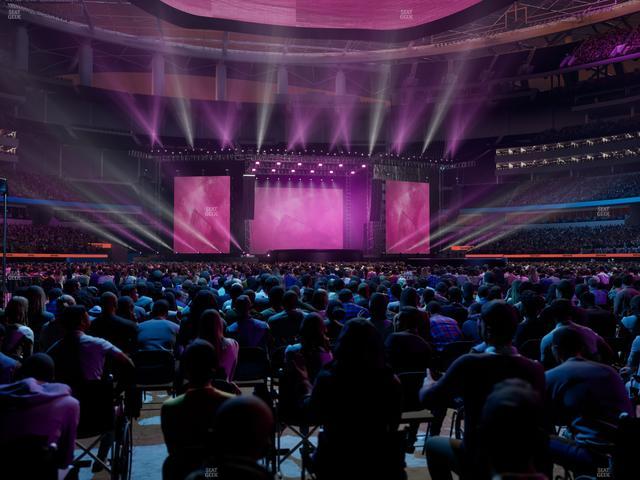 SoFi Stadium - Section Floor C 2 Ada Seat View SoFi Stadium - Section Floor C 2 Ada Seat View