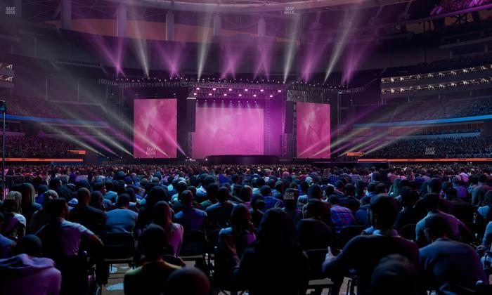 SoFi Stadium - Section Floor C 2 Ada Seat View