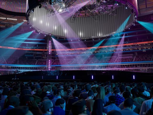 SoFi Stadium - Section Floor C 2 Seat View