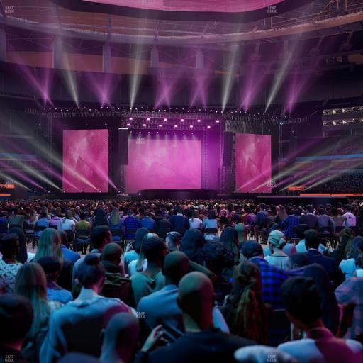 SoFi Stadium - Section Floor C 2 Seat View