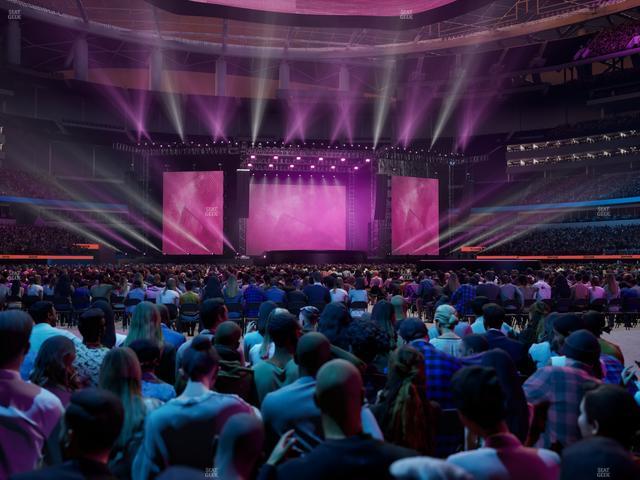 SoFi Stadium - Section Floor C 2 Seat View SoFi Stadium - Section Floor C 2 Seat View