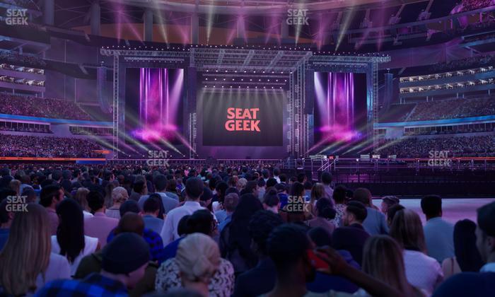 SoFi Stadium - Section Floor C 2 Seat View