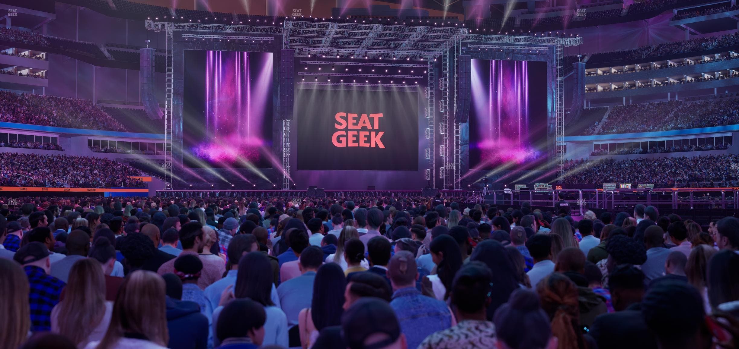 SoFi Stadium - Section Floor C 2 Seat View