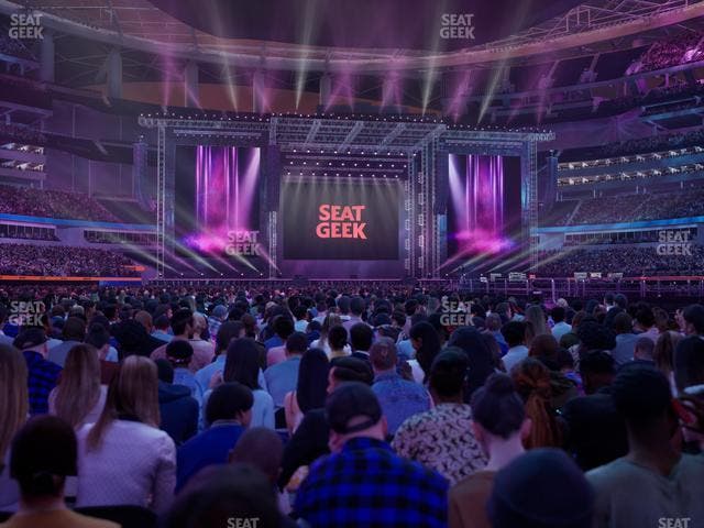 SoFi Stadium - Section Floor C 2 Seat View