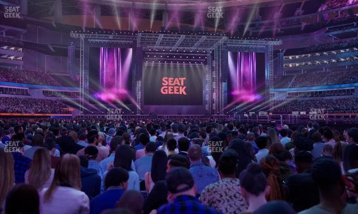 SoFi Stadium - Section Floor C 2 Seat View