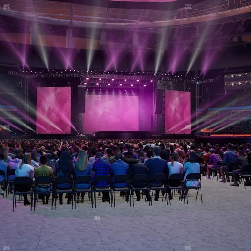 SoFi Stadium - Section Floor C 2 Seat View