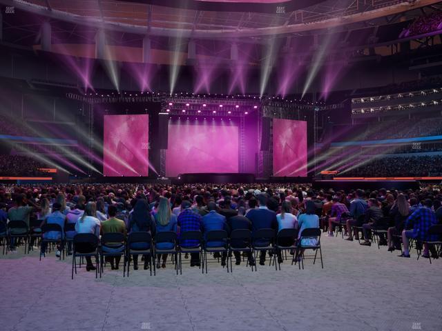 SoFi Stadium - Section Floor C 2 Seat View