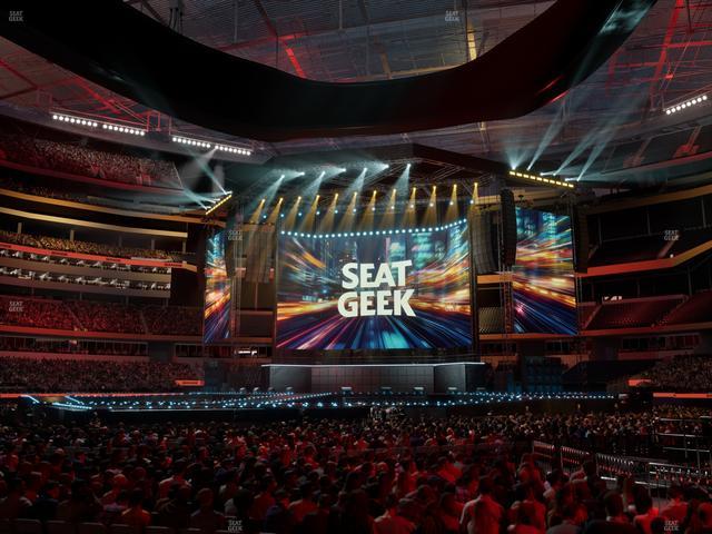 SoFi Stadium - Section Floor C 3 Wc Seat View