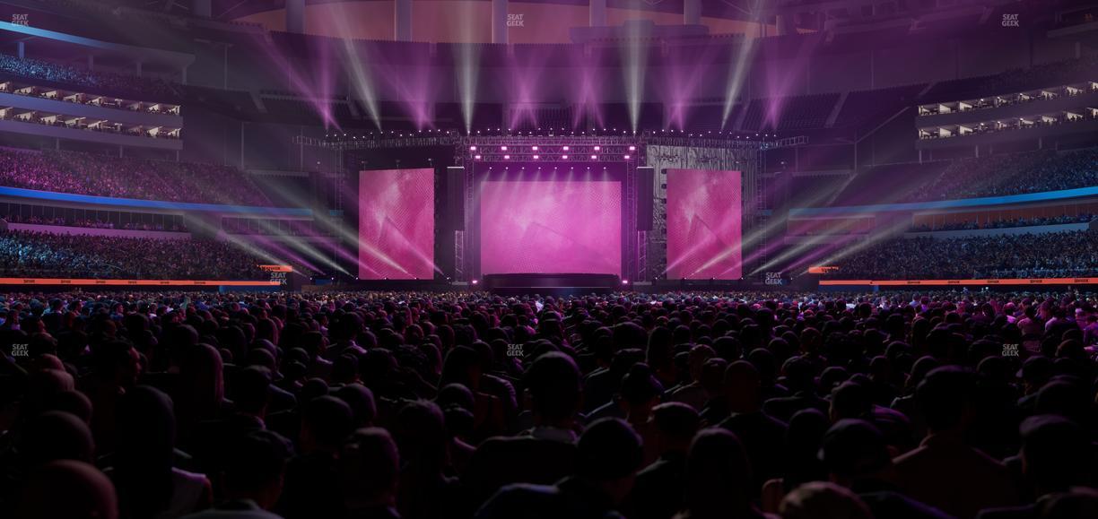 SoFi Stadium - Section Floor C 3 Seat View