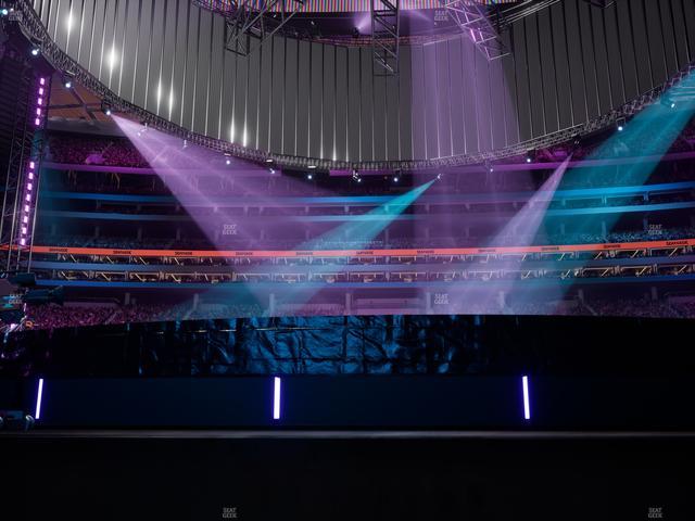 SoFi Stadium - Section Floor C 3 Seat View