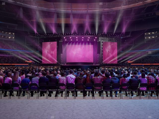 SoFi Stadium - Section Floor C 3 Seat View