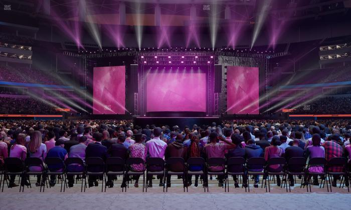 SoFi Stadium - Section Floor C 3 Seat View