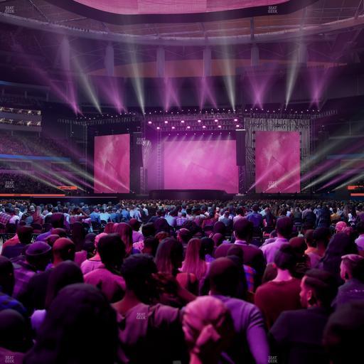 SoFi Stadium - Section Floor C 4 Ada Seat View