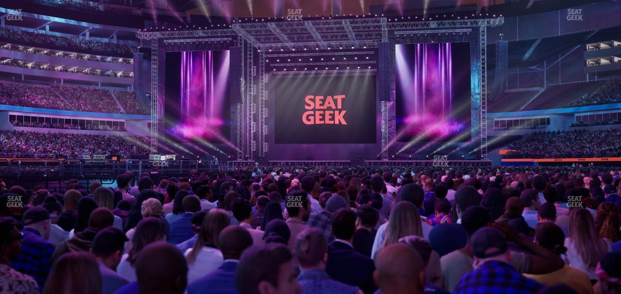 SoFi Stadium - Section Floor C 4 Seat View