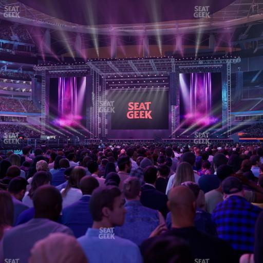 SoFi Stadium - Section Floor C 4 Seat View