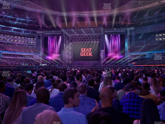 SoFi Stadium - Section Floor C 4 Seat View