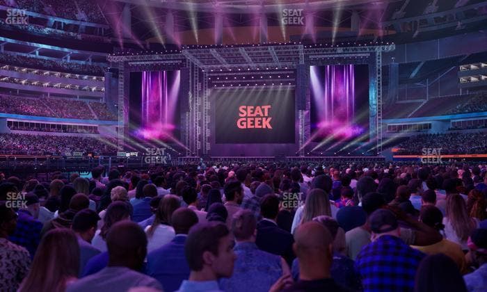 SoFi Stadium - Section Floor C 4 Seat View