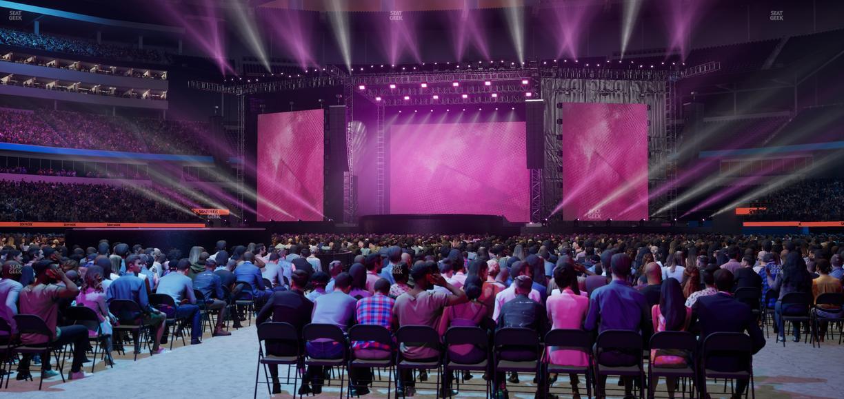 SoFi Stadium - Section Floor C 4 Seat View
