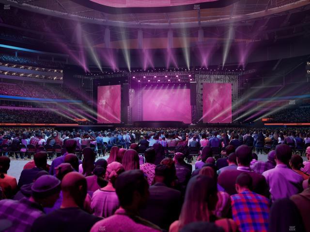 SoFi Stadium - Section Floor C 4 Seat View SoFi Stadium - Section Floor C 4 Seat View