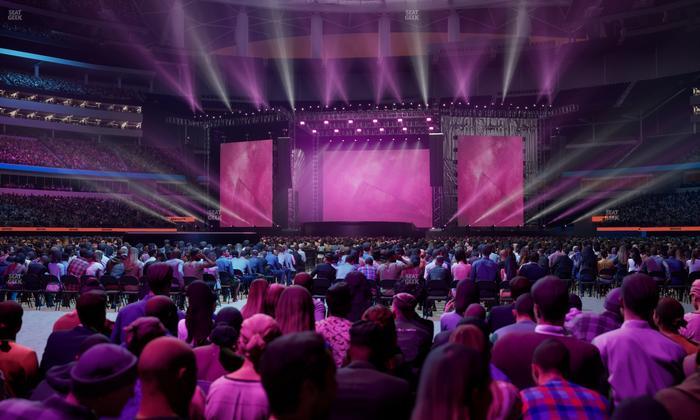 SoFi Stadium - Section Floor C 4 Seat View