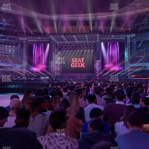 SoFi Stadium - Section Floor C 4 Seat View