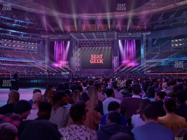 SoFi Stadium - Section Floor C 4 Seat View SoFi Stadium - Section Floor C 4 Seat View