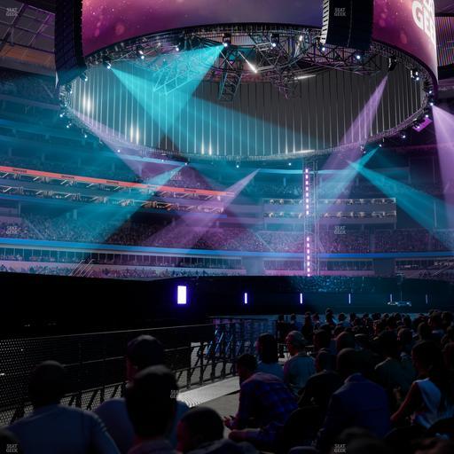 SoFi Stadium - Section Floor C 5 Seat View