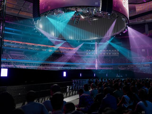 SoFi Stadium - Section Floor C 5 Seat View