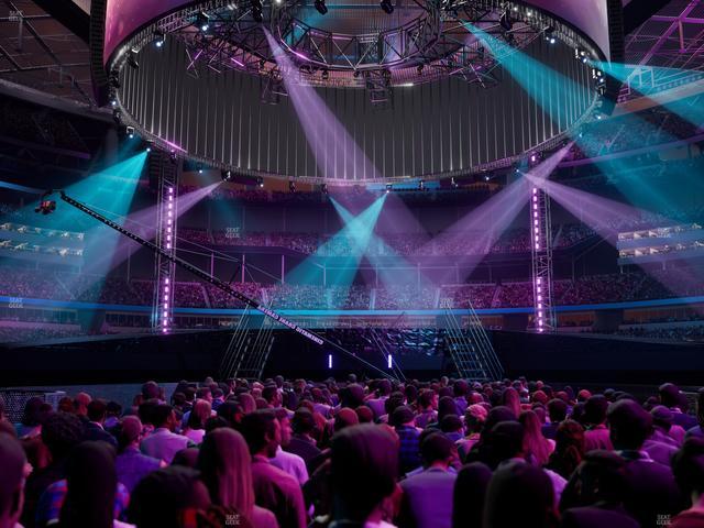 SoFi Stadium - Section Floor D 1 Seat View