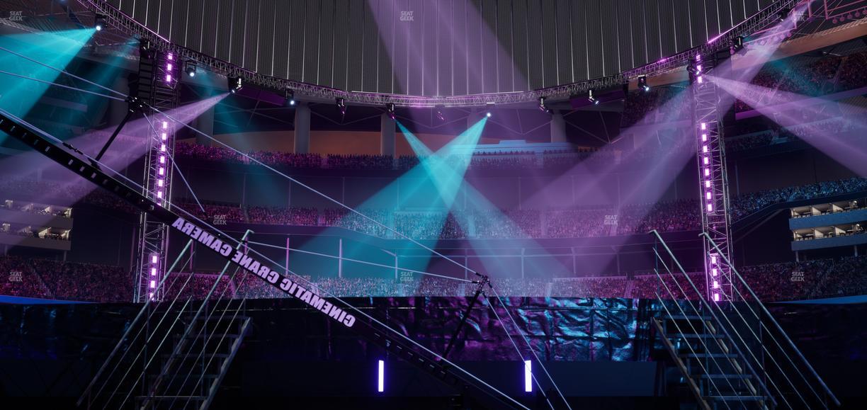 SoFi Stadium - Section Floor D 1 Seat View