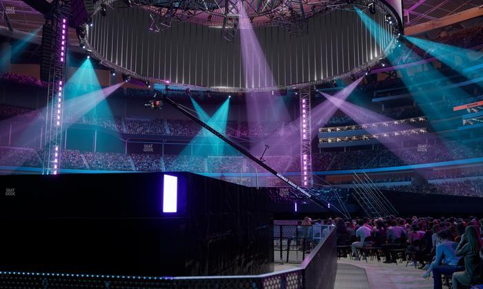SoFi Stadium - Section Floor D 2 Seat View
