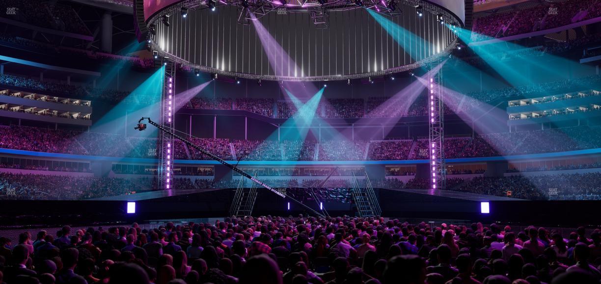 SoFi Stadium - Section Floor D 3 Ada Seat View