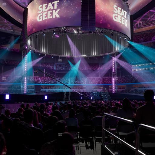 SoFi Stadium - Section Floor D 3 Seat View