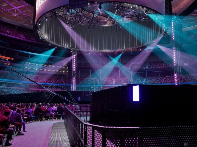 SoFi Stadium - Section Floor D 4 Seat View