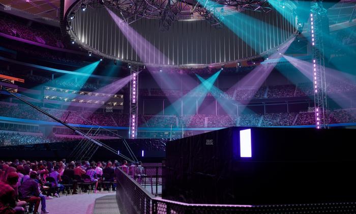SoFi Stadium - Section Floor D 4 Seat View