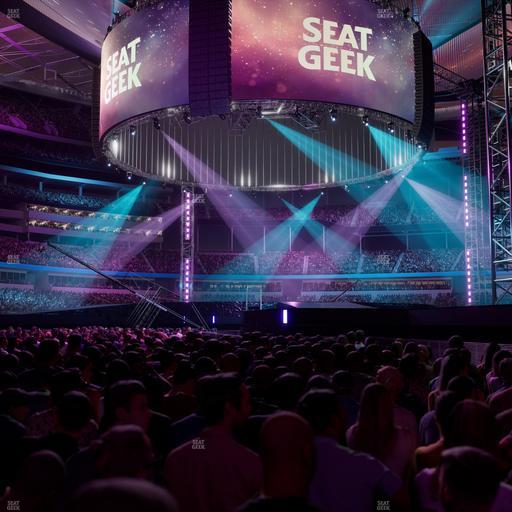 SoFi Stadium - Section Floor D 4 Seat View