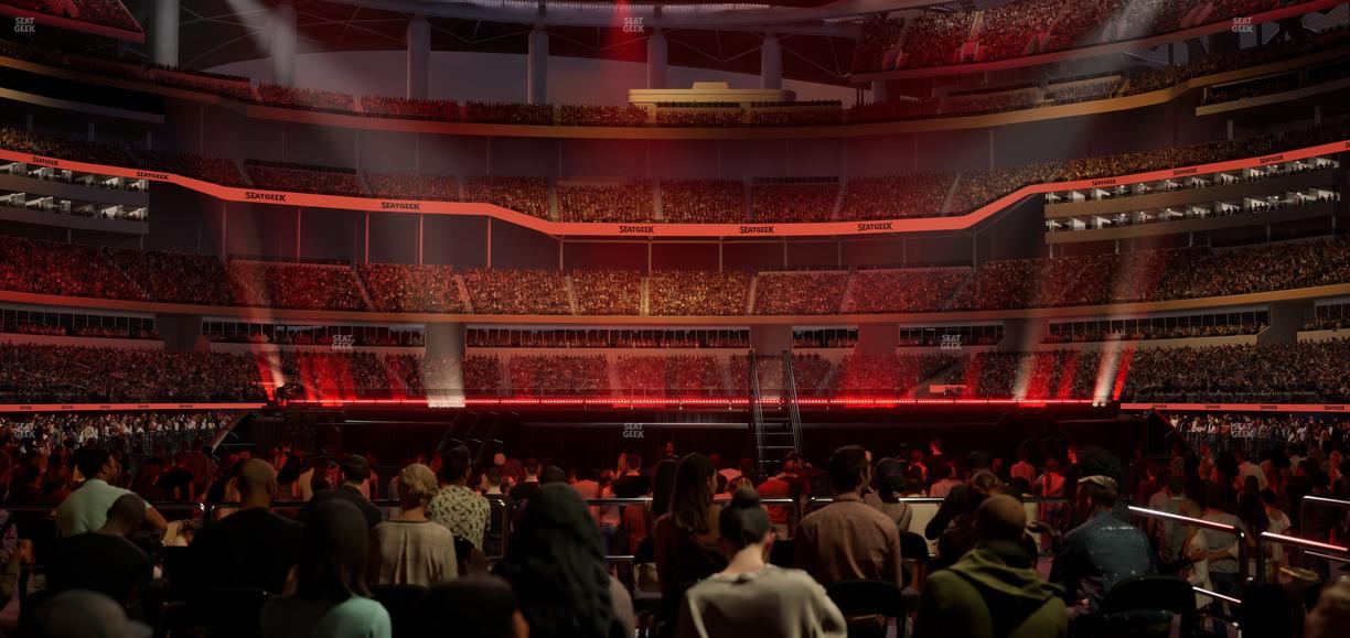 SoFi Stadium - Section Floor Wc 1 Seat View