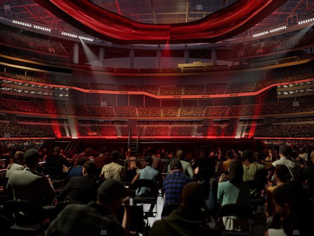 SoFi Stadium - Section Floor Wc 2 Seat View