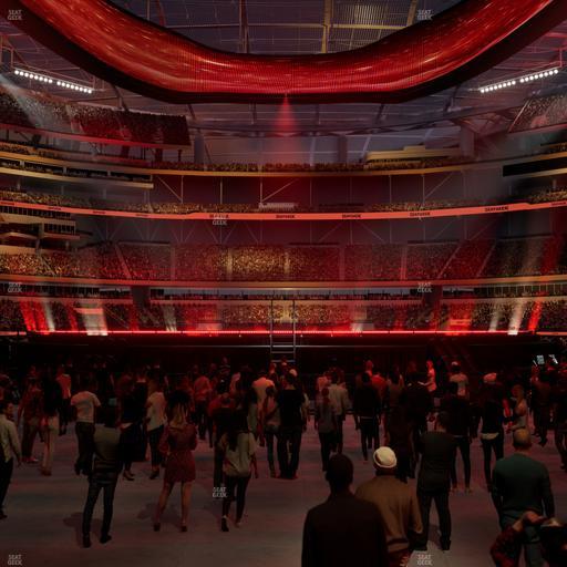 SoFi Stadium - Section Ga Floor Seat View