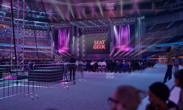 SoFi Stadium - Section Level 1 East Suite 1 Seat View