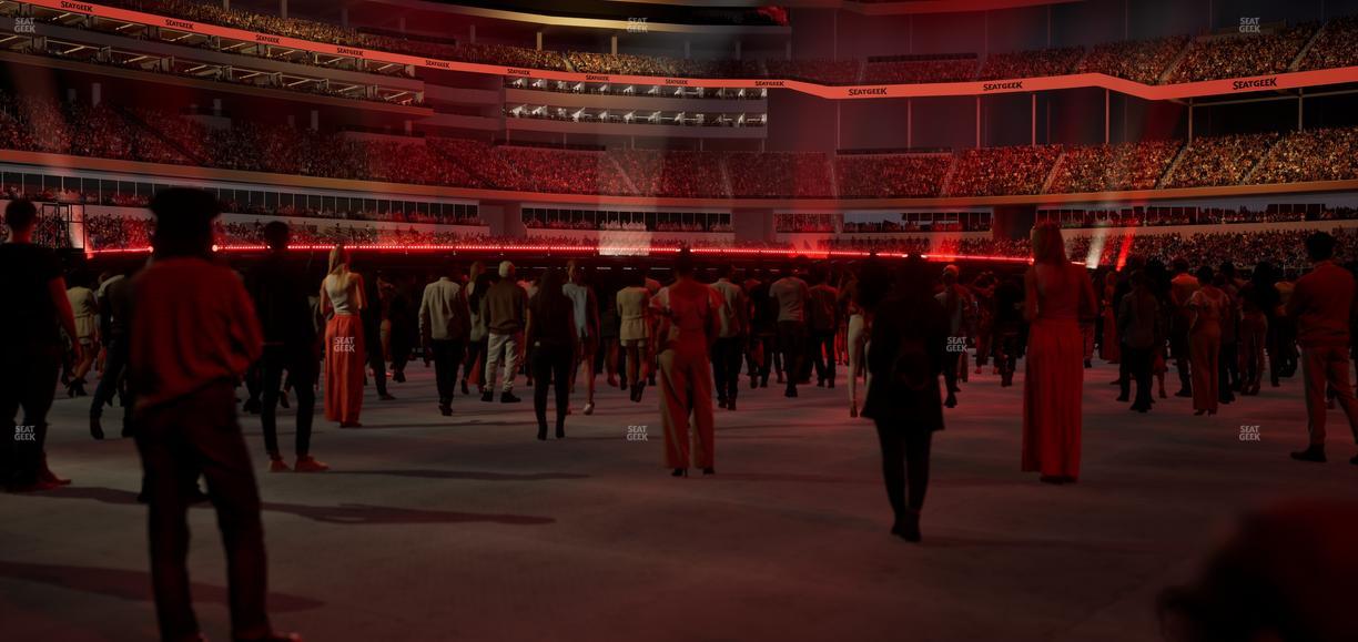 SoFi Stadium - Section Level 1 East Suite 1 Seat View