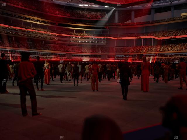 SoFi Stadium - Section Level 1 East Suite 1 Seat View